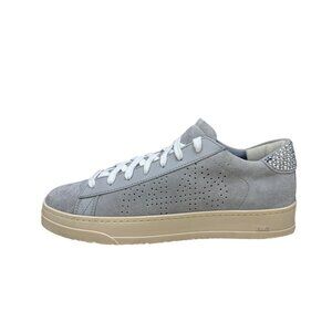 P448 Jack Crystal Embellished Suede Low-Top Women's Sneakers, Size 36 NWOB